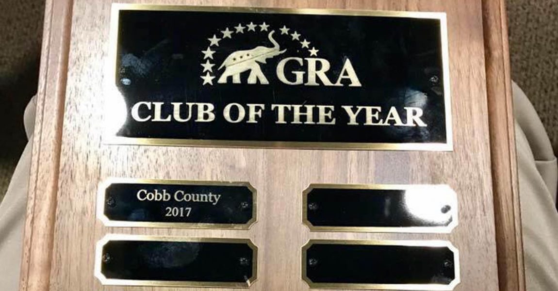 Cobb Chapter Receives GRA’s “Club of the Year”