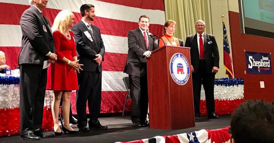 Cobb GRA Helps Jason Shepherd Win GOP Chair’s Race!
