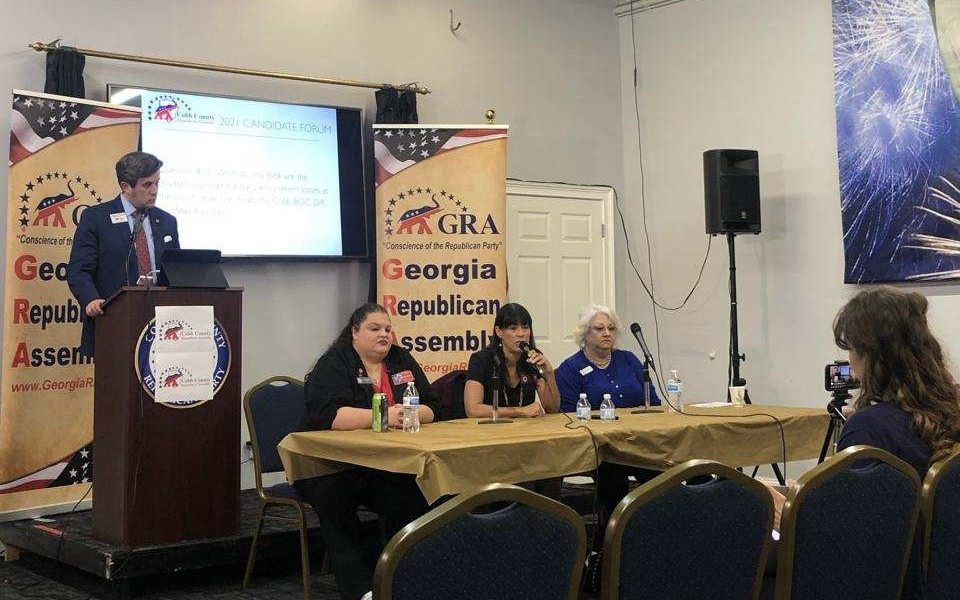 Cobb RAs Hosts Candidate Forum for Upcoming Cobb GOP Convention Election