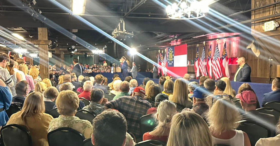 Gov. Ron DeSantis Defends Former President Trump in His Visit to Cobb County